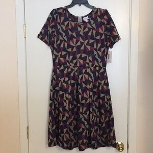 2XL LuLaRoe Amelia Dress DD42 1922